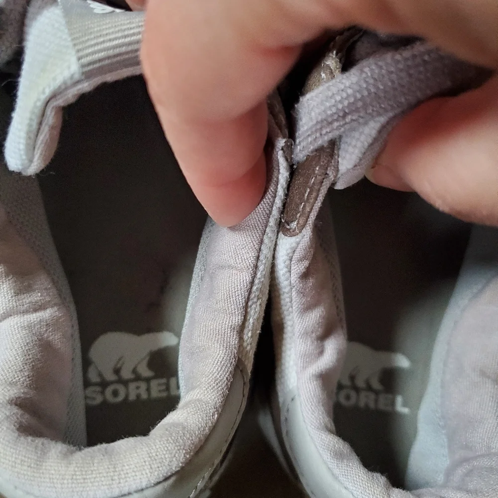 Sorel Out N About III City Sneaker Waterproof Womens Size 9.5 In Moonstone Dove